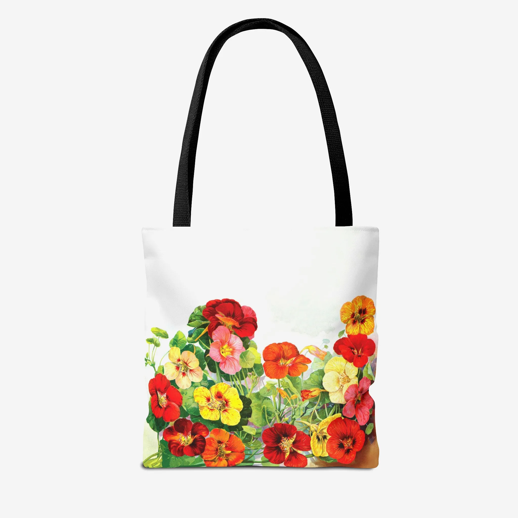 Cabbage, Carrrots and Nasturtiums Tote Bag