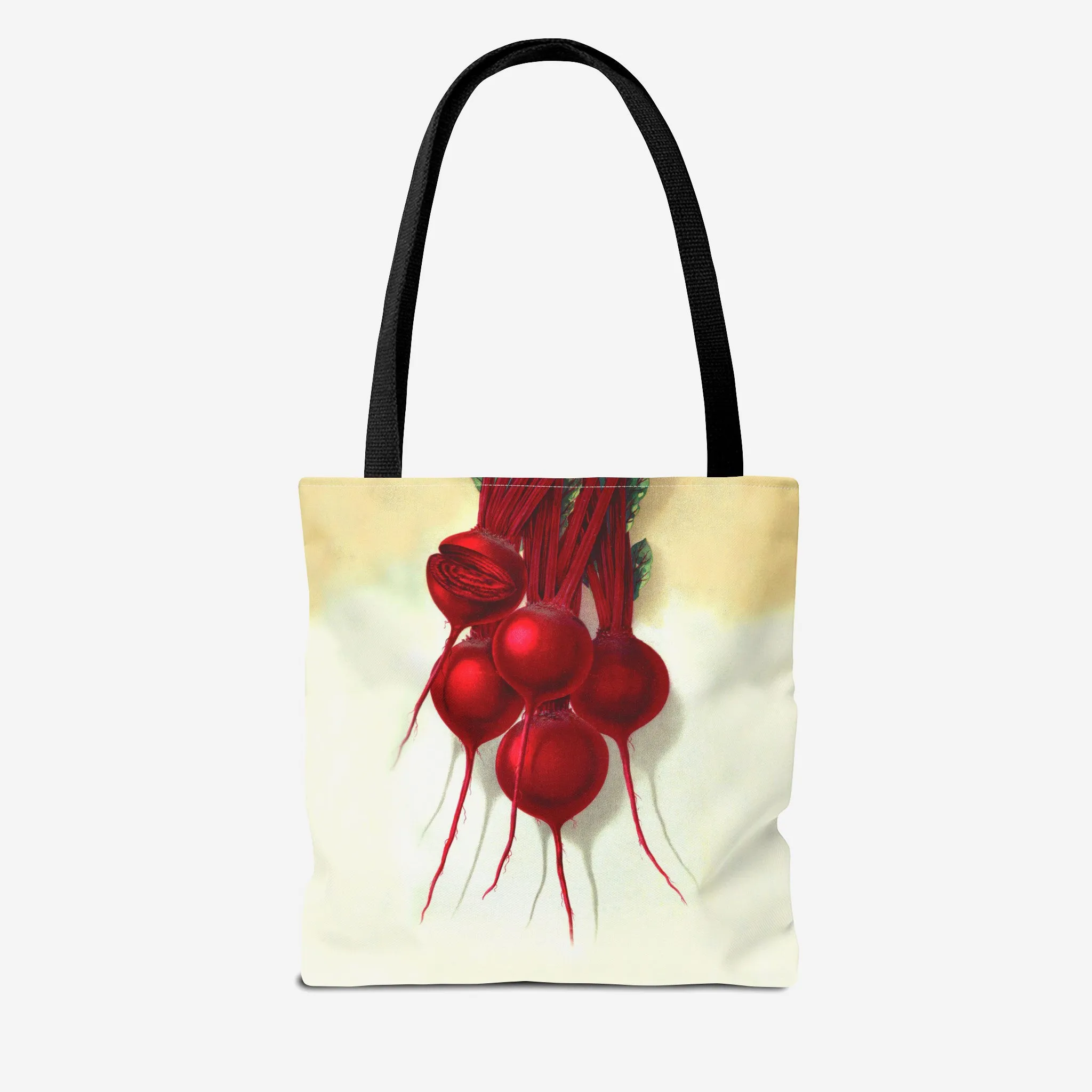 Eggplant, Corn, Beans and Beets Tote Bag
