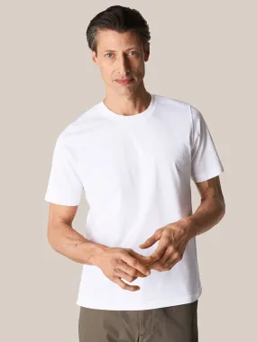 Eton Filo di Scozia T-Shirt in White