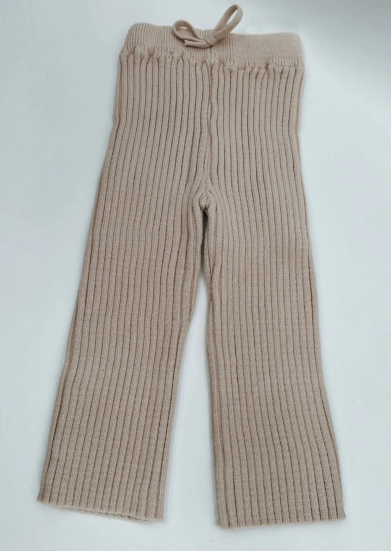 Favorite knit cotton straight leg pants