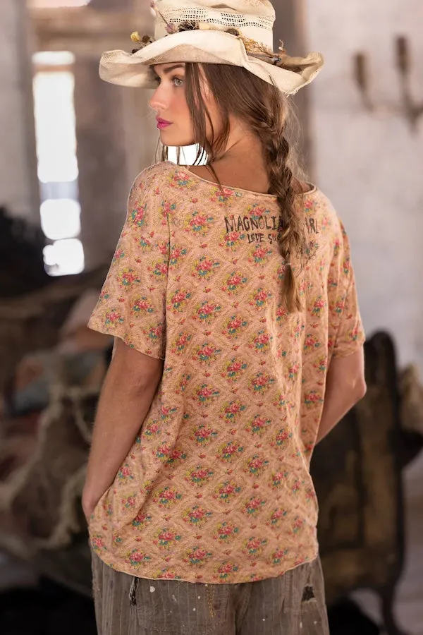 FLORAL TEE - TOP 2098