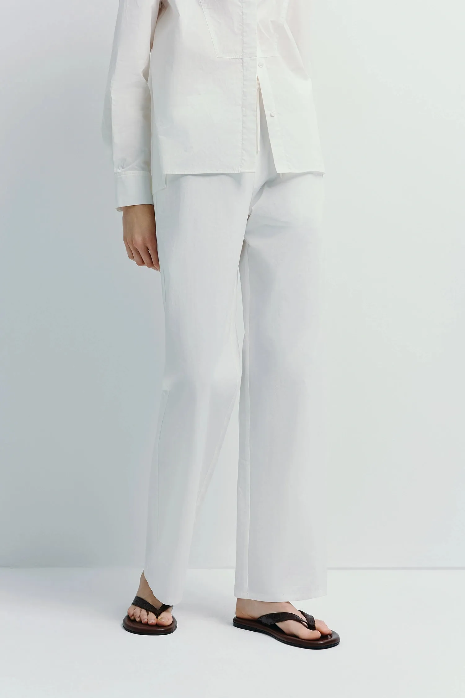 Frannie Poplin Pant