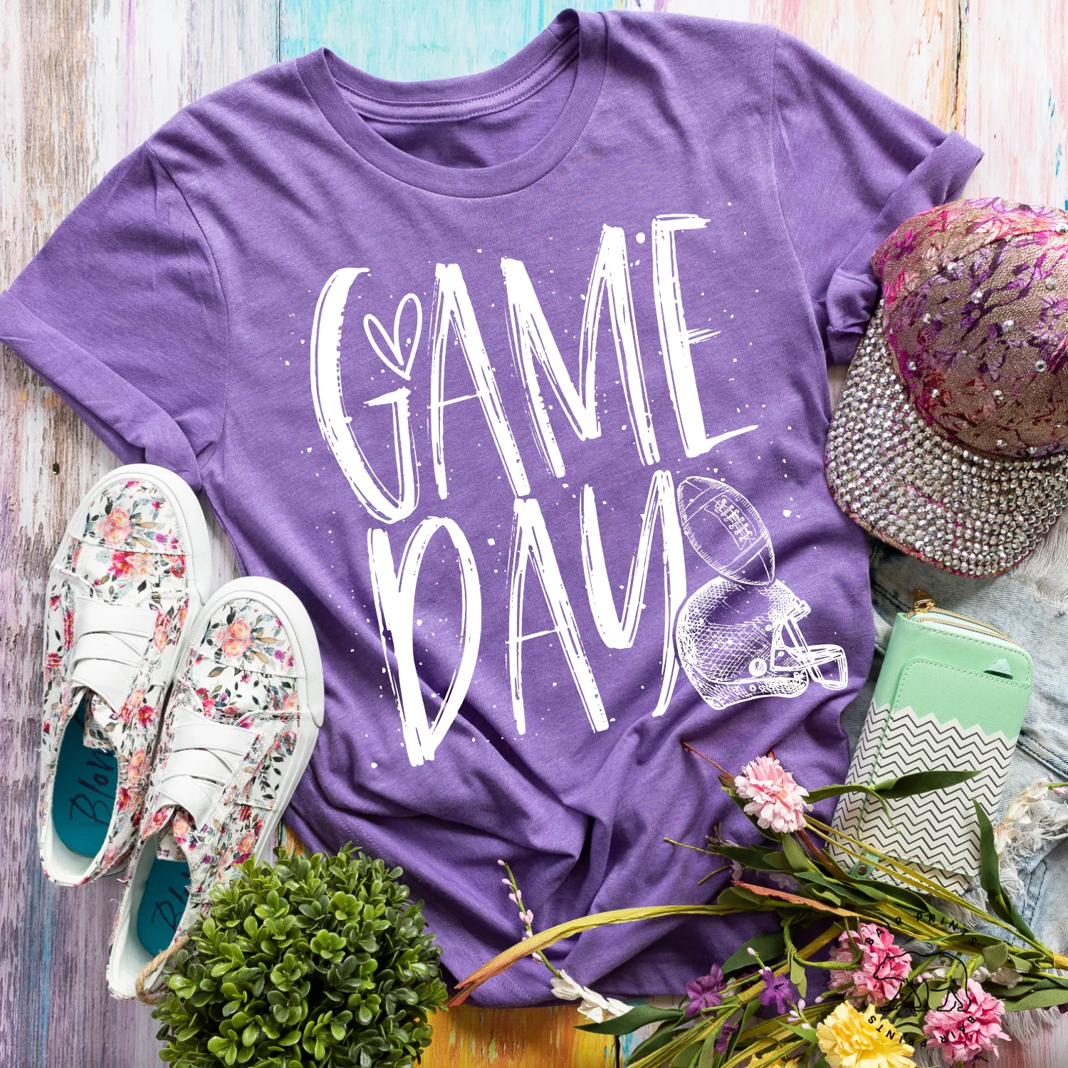 Game Day Screen Printed Tee