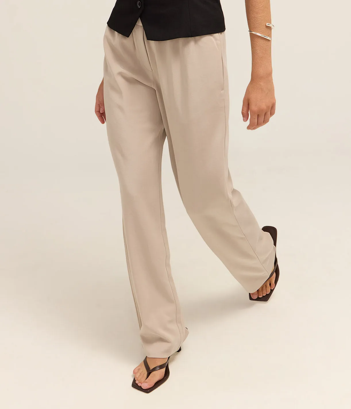 Hoys Straight Pants in String
