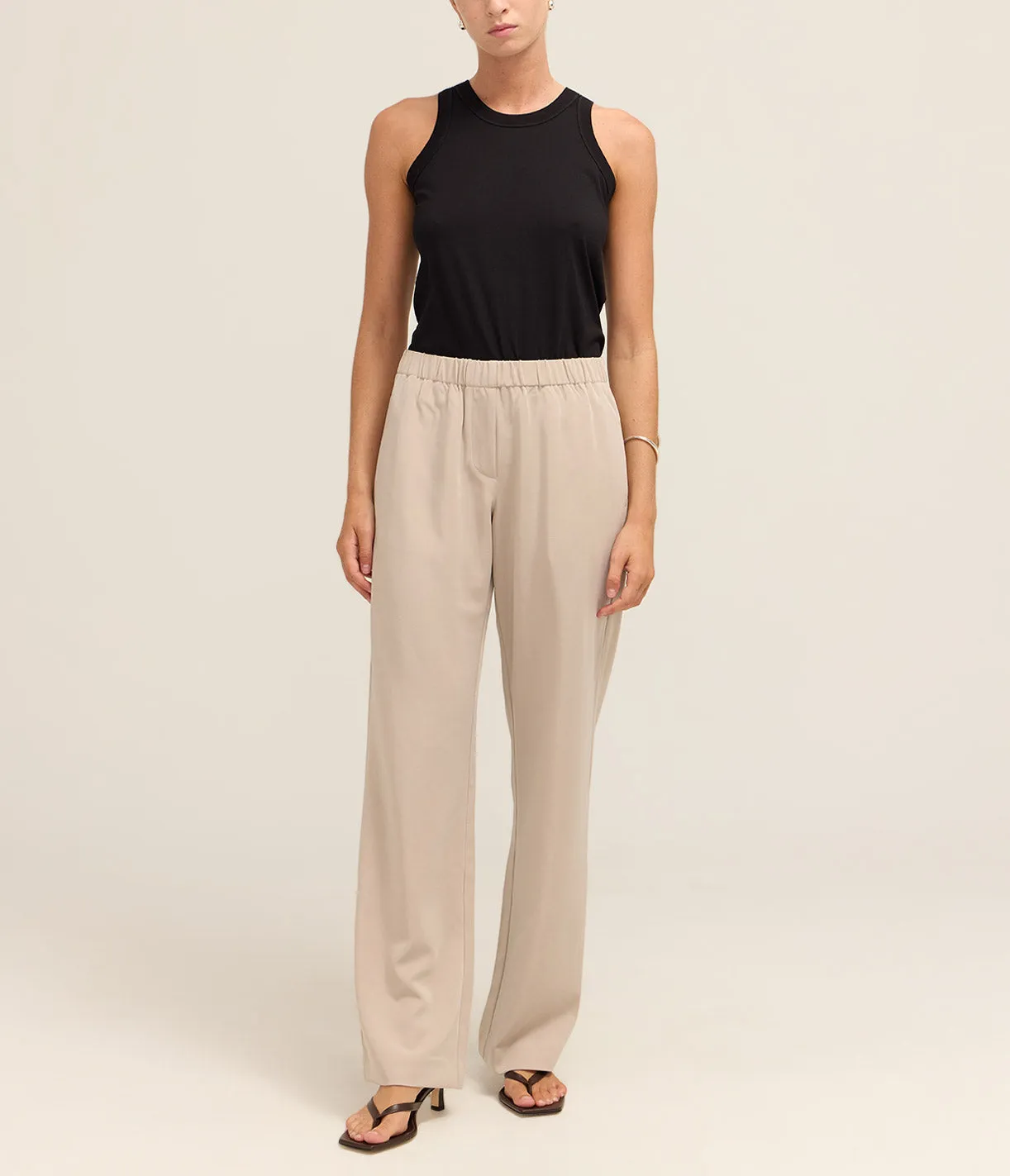 Hoys Straight Pants in String