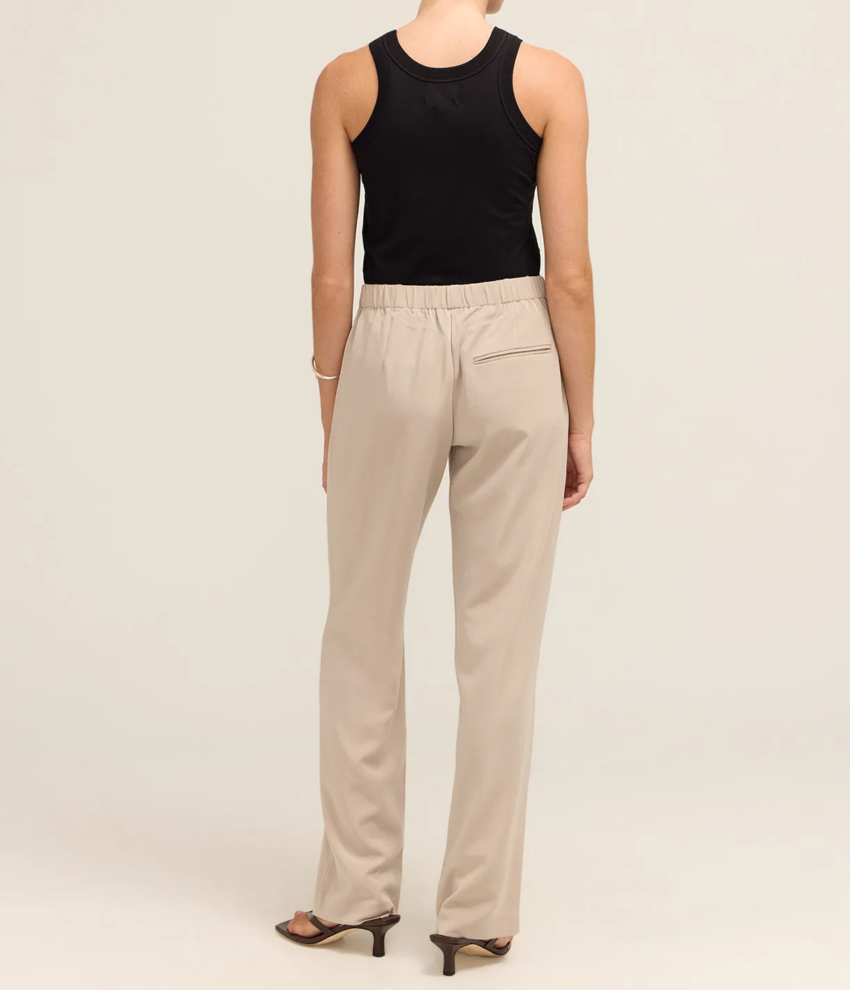 Hoys Straight Pants in String