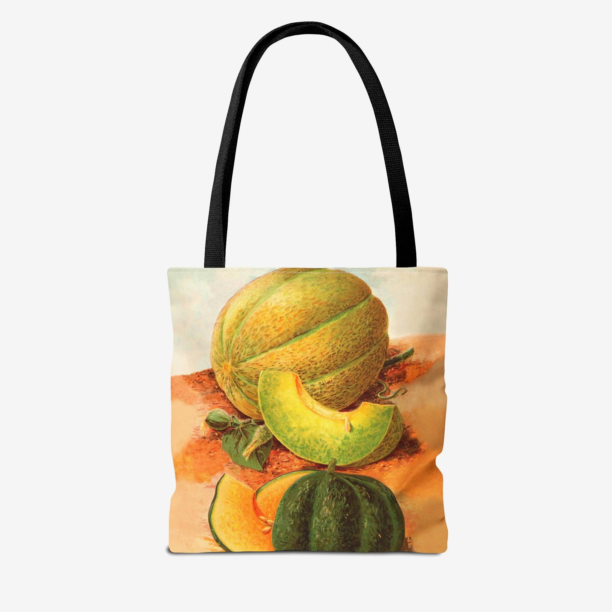 Lettuce, Cucumbers, Cherry Tomatoes, Beets, Scallop Squash and Melons Tote Bag