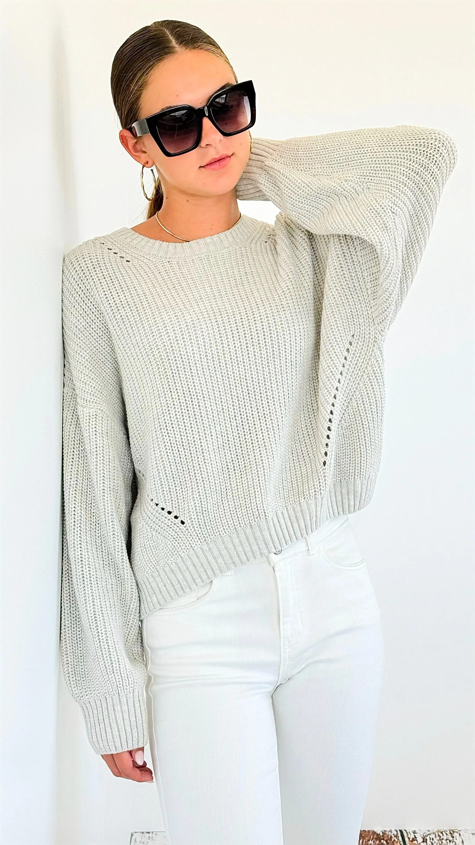Long Sleeve Knit Sweater