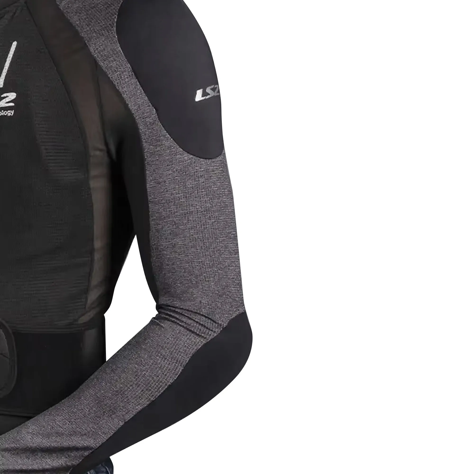 LS2 X Armor Ultra Light Protection Jacket MJ141 Black/Silver - 609305