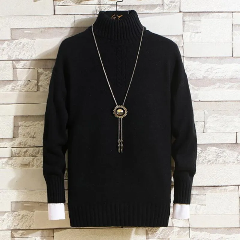 Men's Autumn/Winter Casual Warm Cashmere Turtleneck Sweater