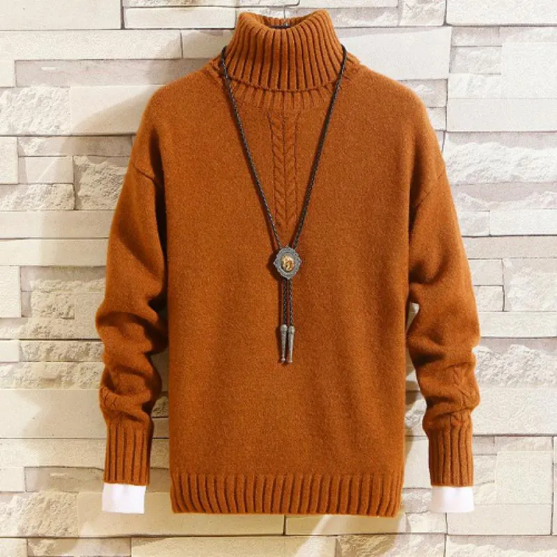 Men's Autumn/Winter Casual Warm Cashmere Turtleneck Sweater