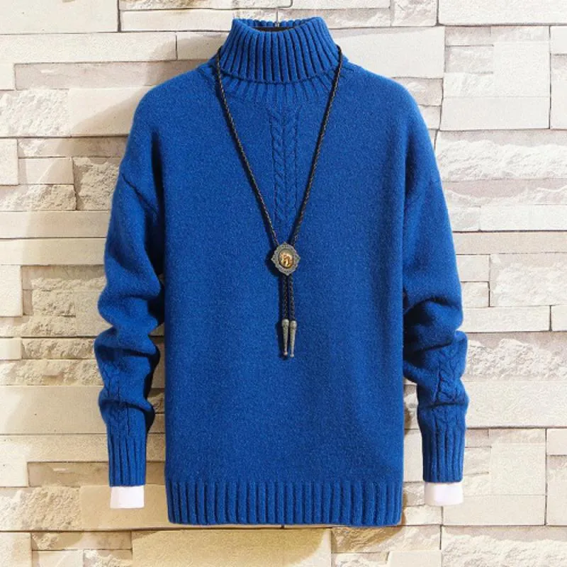 Men's Autumn/Winter Casual Warm Cashmere Turtleneck Sweater