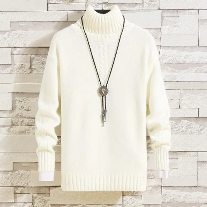Men's Autumn/Winter Casual Warm Cashmere Turtleneck Sweater