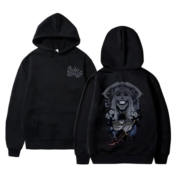 "SINGLE PLAYA" - Solo Leveling Sung Jin Woo Anime Hoodie | 3 Colors