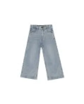 Straight Leg Pant | Light Washed Denim